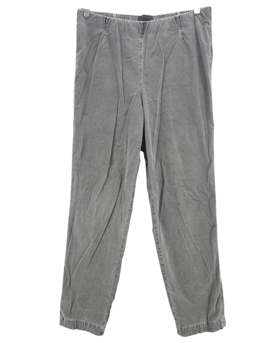 OSKA Gray Corduroy Pull On Pants Elastic Waist Size 3